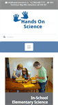 Mobile Screenshot of handsonscience.ca